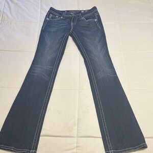 Miss Me Dark Blue Boot Cut Jeans